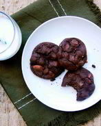 Печенье Двойной шоколад с миндалем