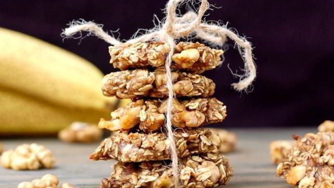 Рецепт Печенье из банана с кунжутом