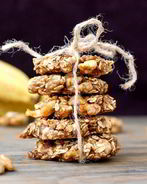 Печенье из банана с кунжутом