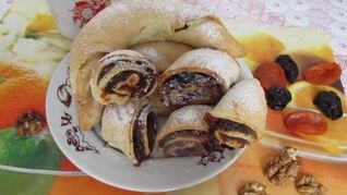 Рецепт Печенье Куфлики из несладкого теста на сметане