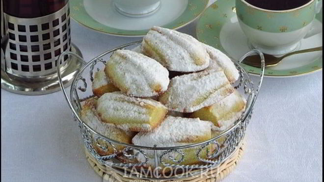 Рецепт Печенье Мадлен