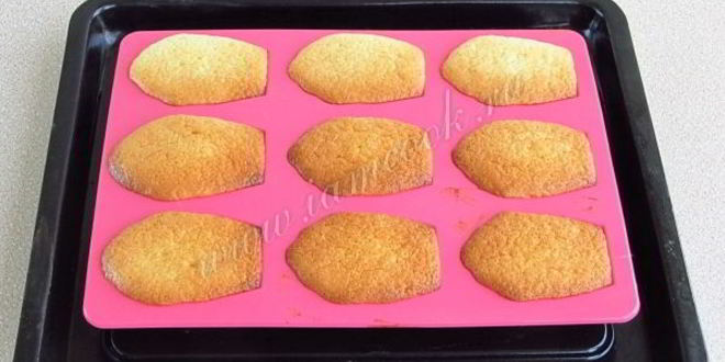 Рецепт печенье мадлен