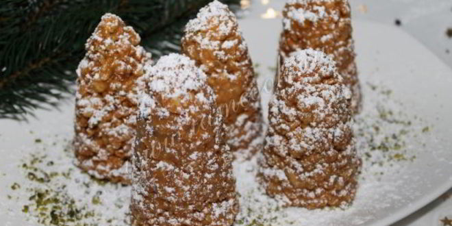 Рецепт печенье новогодние шишки