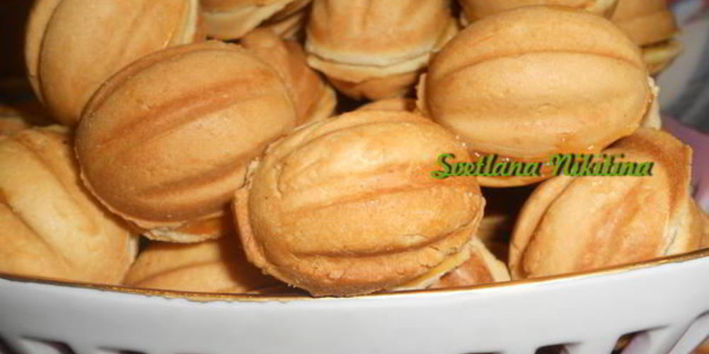 Как приготовить печенье орешки