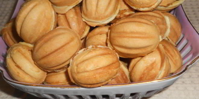 Рецепт печенье орешки