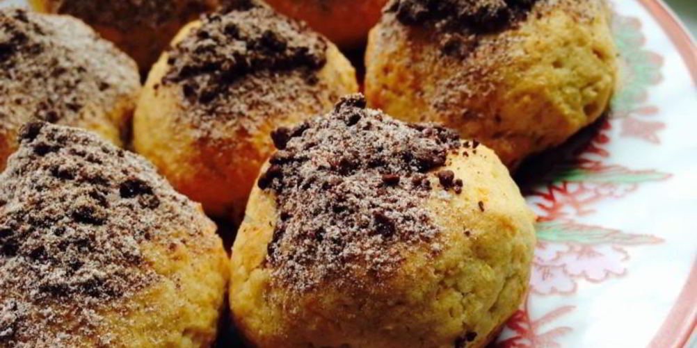 Как приготовить печенье песочное с тыквой и шоколадом