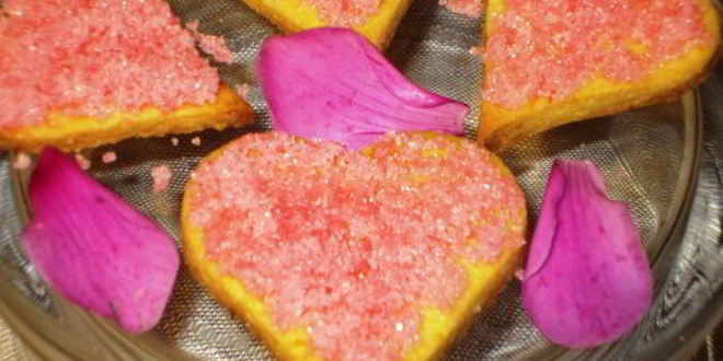 Рецепт печенье розовые кристаллики