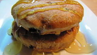 Рецепт Печенье с черносливом, орехами и медом