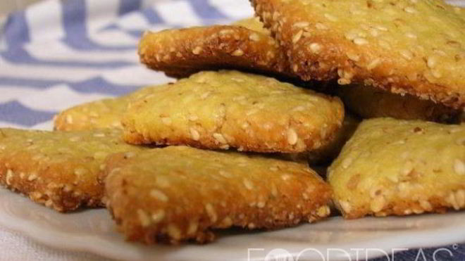 Рецепт Печенье с кунжутом