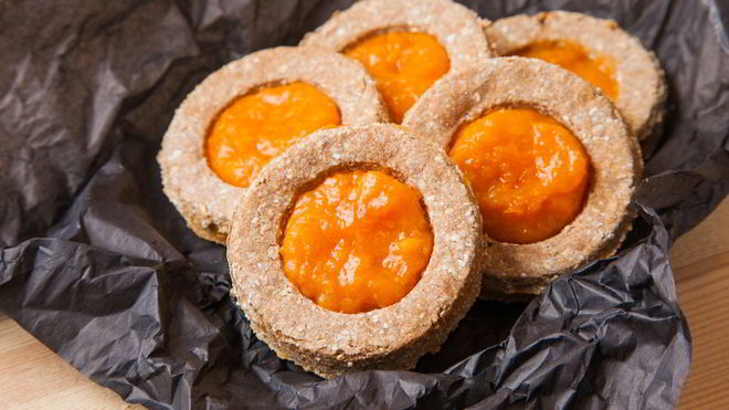 Рецепт Печенье с курагой