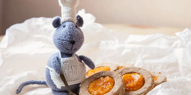 Рецепт печенье с курагой