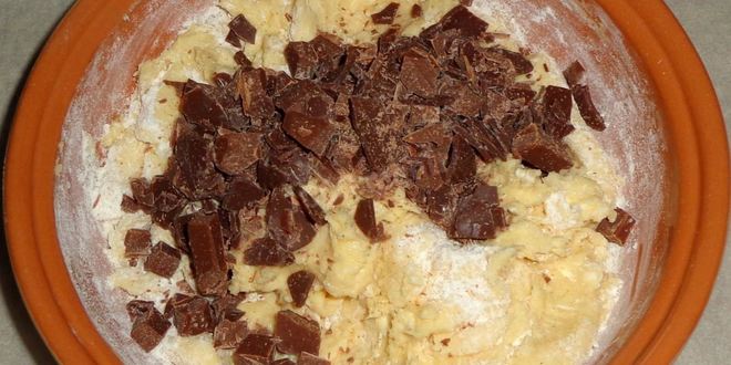 Рецепт печенье с кусочками шоколада