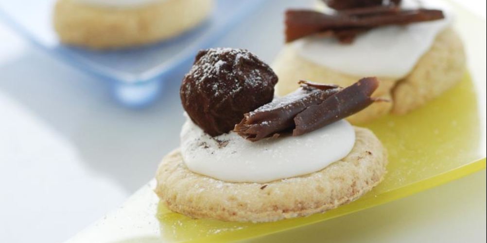 Как приготовить печенье с шоколадными шариками