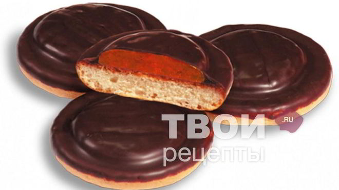 Рецепт Печенье с вареньем Jaffa