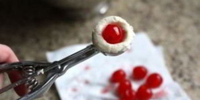 Рецепт печенье с вишней