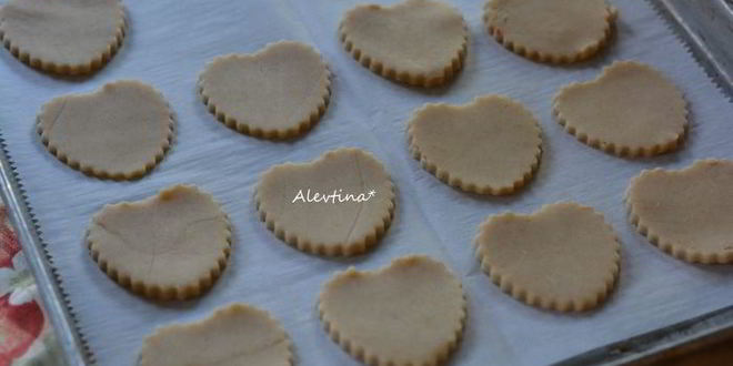 Рецепт печенье сердечки в шоколаде