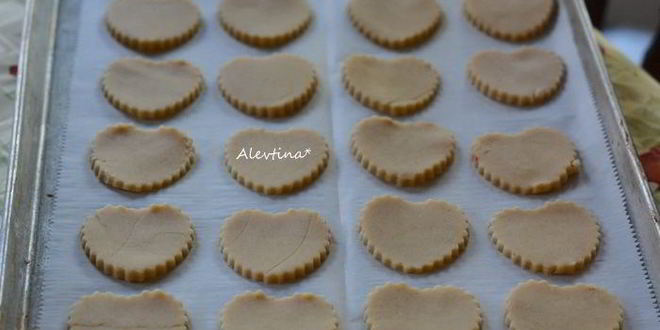 Рецепт печенье сердечки в шоколаде