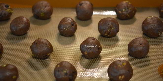 Рецепт печенье шоколадное с фисташками