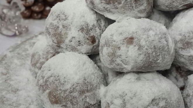 Рецепт Печенье Шоколадные снежки