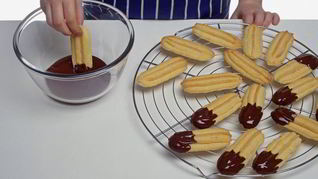 Рецепт Печенье Сигаретки со сладкой начинкой