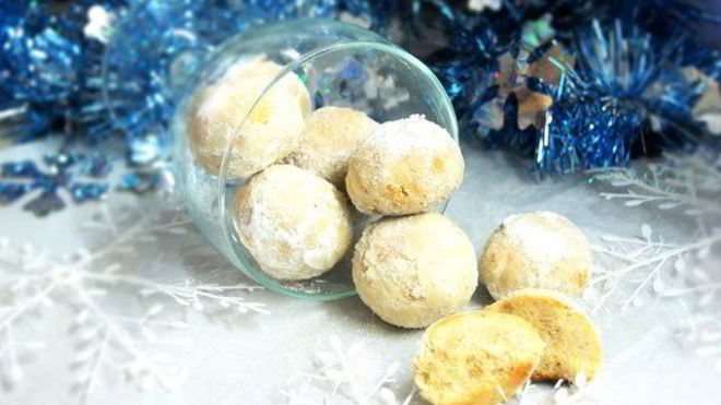 Рецепт Печенье Снежки