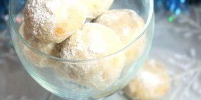 Рецепт печенье снежки