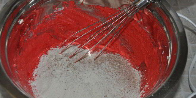 Рецепт печенье-сэндвич красный бархат