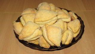 Рецепт Печенье Творожные треугольники