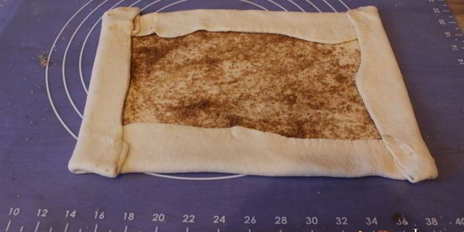 Рецепт печенье ушки из слоеного теста с корицей