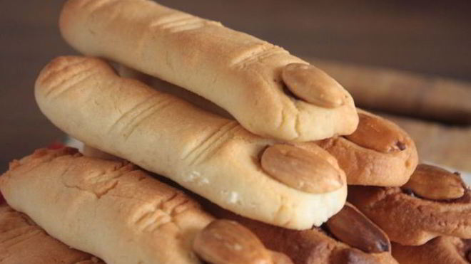 Рецепт Печенье Ведьмины пальцы