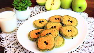 Рецепт Печенье Зеленое яблоко