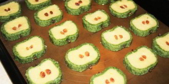 Рецепт печенье зеленое яблоко