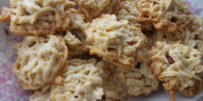 Рецепт песочное печенье с сухофруктами