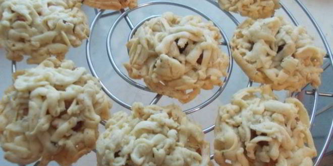 Рецепт песочное печенье с сухофруктами