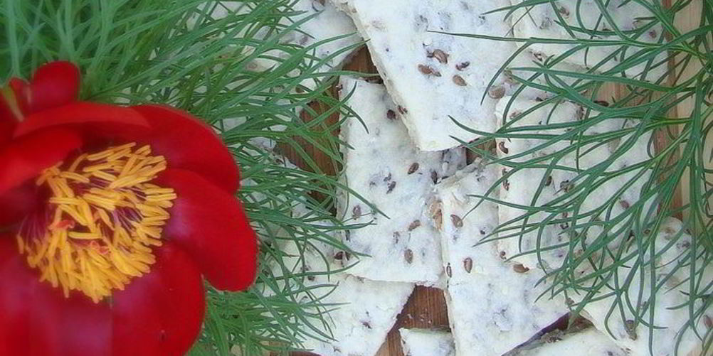 Как приготовить постное соленое злаковое печенье