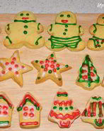Рождественское имбирное печенье