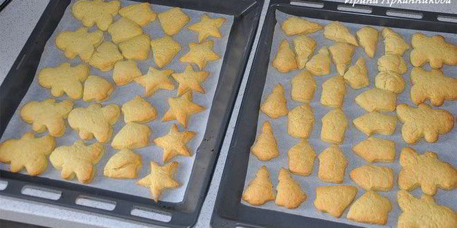 Рецепт рождественское имбирное печенье