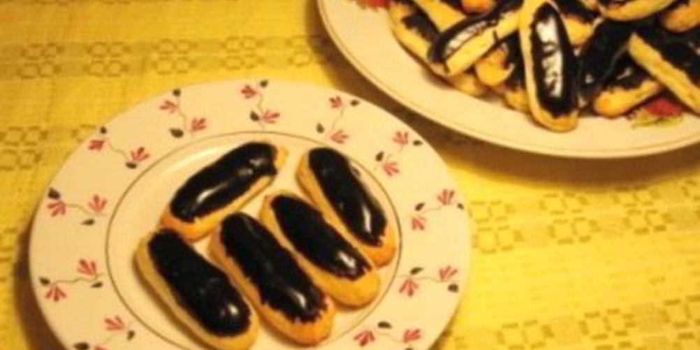 Как приготовить сырное заварное печенье в шоколаде