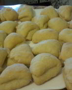 Треугольное творожное печенье