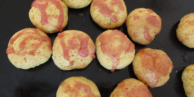 Рецепт творожно апельсиновое печенье с глазурью