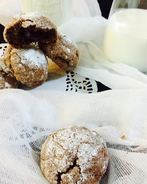 Творожно-шоколадное печенье