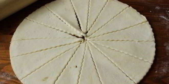 Рецепт творожные рогалики с грецкими орехами