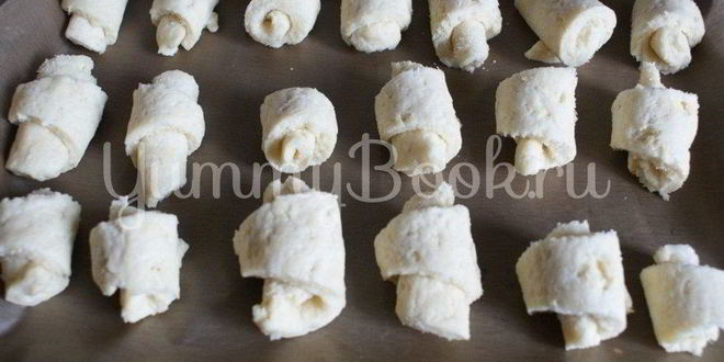 Рецепт творожные рогалики