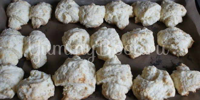 Рецепт творожные рогалики