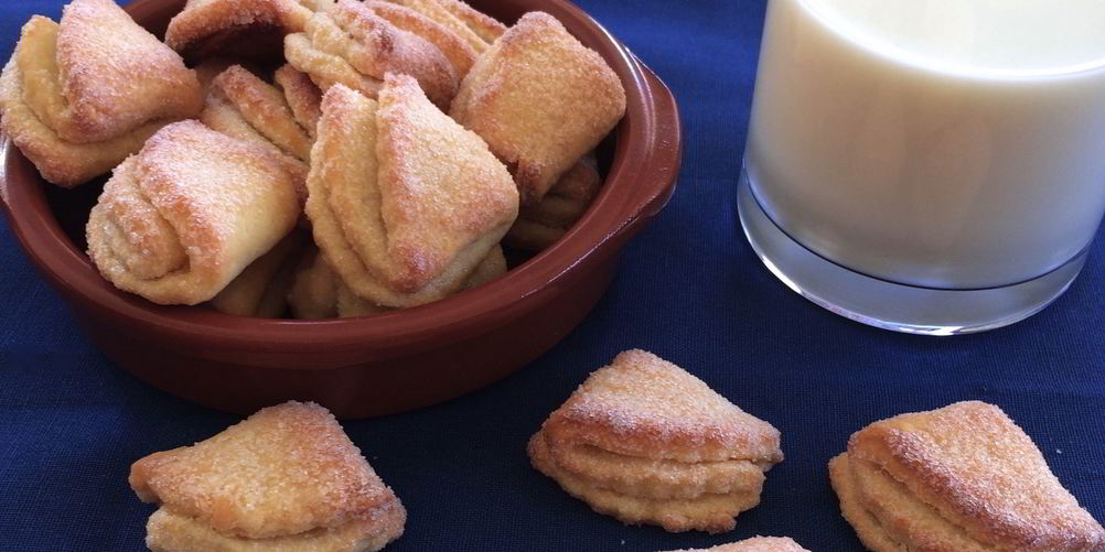 Как приготовить творожные ушки печенье