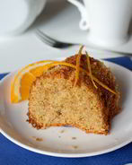 Апельсиновый пирог на кукурузной муке