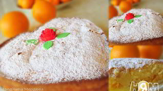 Рецепт Апельсиновый пирог