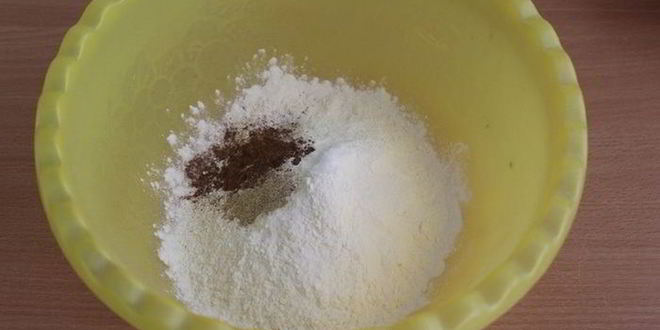 Рецепт ароматный сливовый пирог