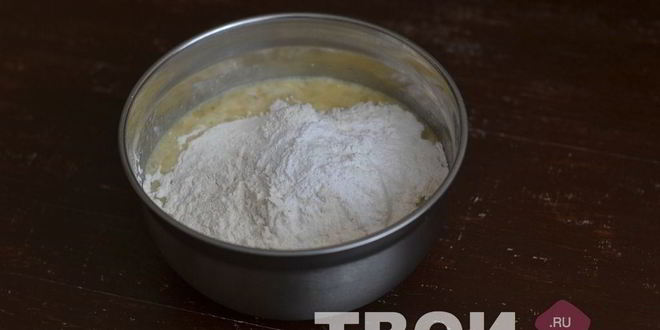 Рецепт банановый пирог