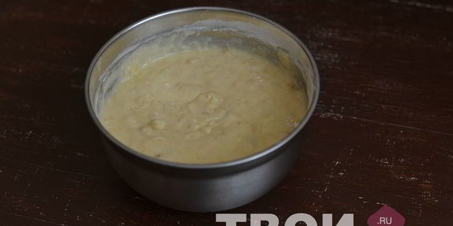 Рецепт банановый пирог